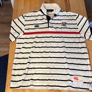 Canterbury of New Zealand short sleeve rugby polo